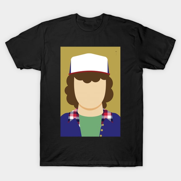 Dustin - Minimalist T-Shirt by quadrin